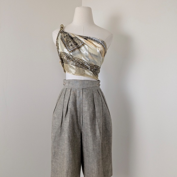 Venezia Large Square Scarf Satin Map Italy Shiny - Picture 8 of 15